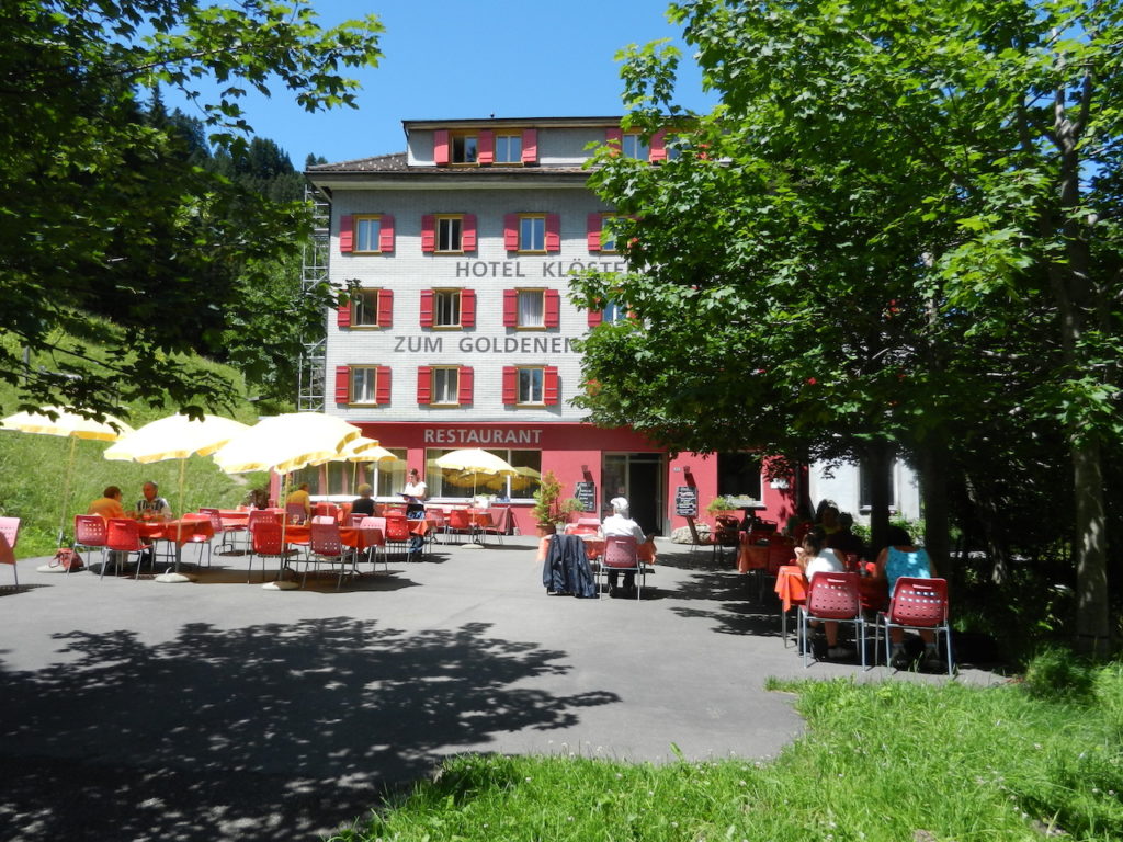 Sonnenterasse Rigi Klösterli Zum Goldenen Hirschen